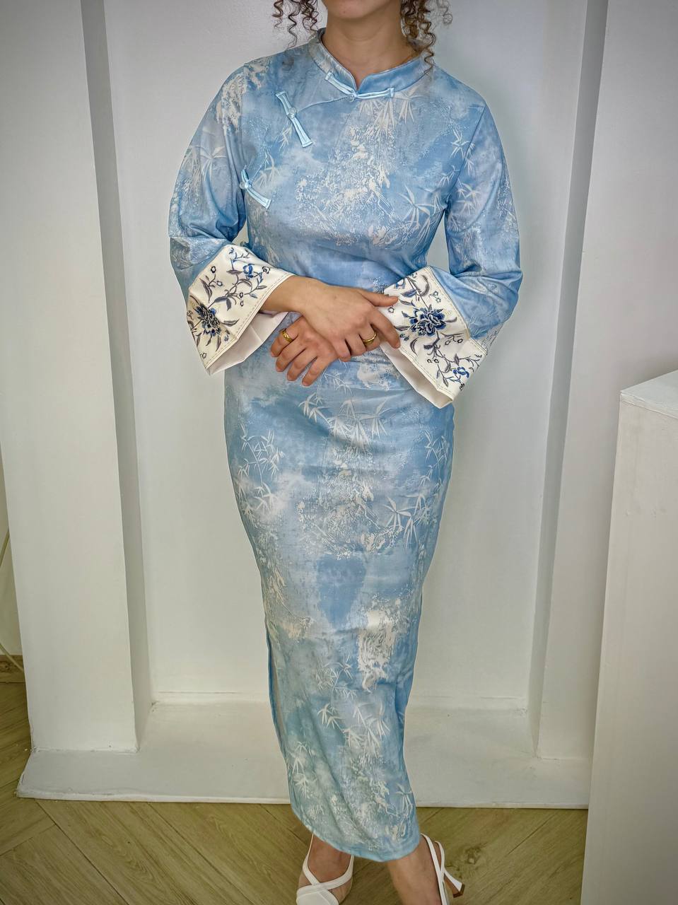 Ocean Qipao Dress