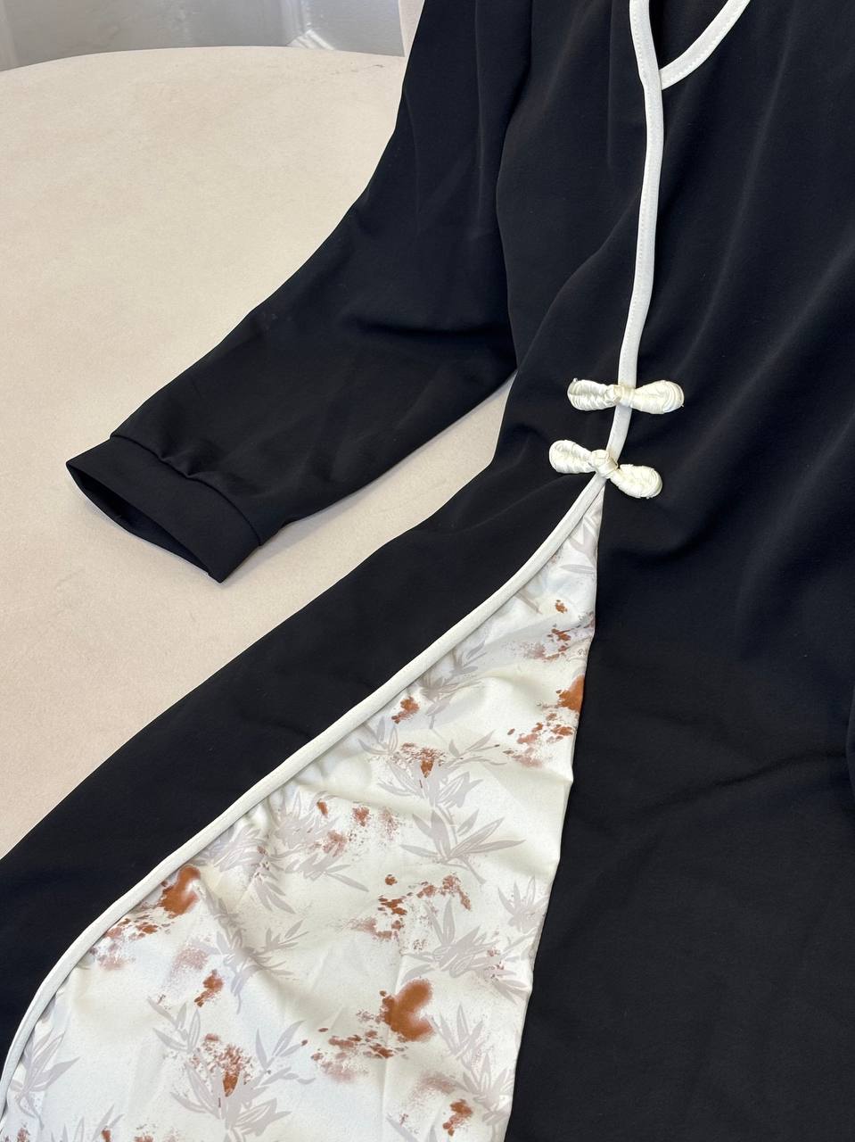 Black Classic Qipao Dress