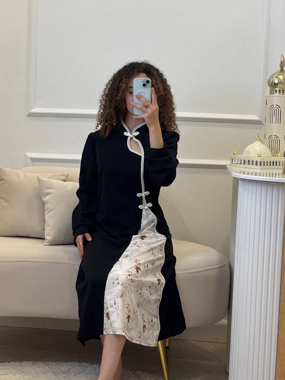 Black Classic Qipao Dress