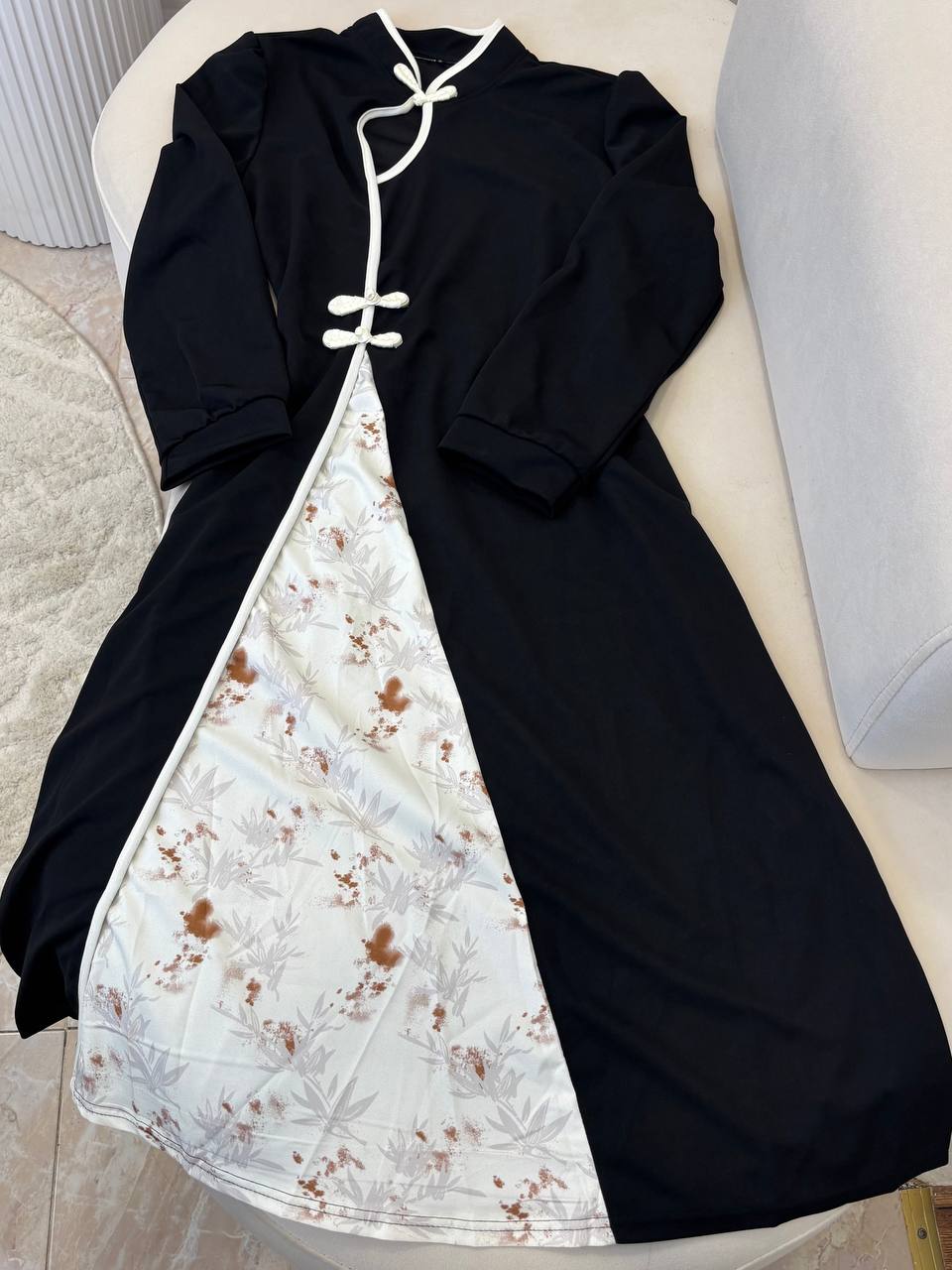 Black Classic Qipao Dress