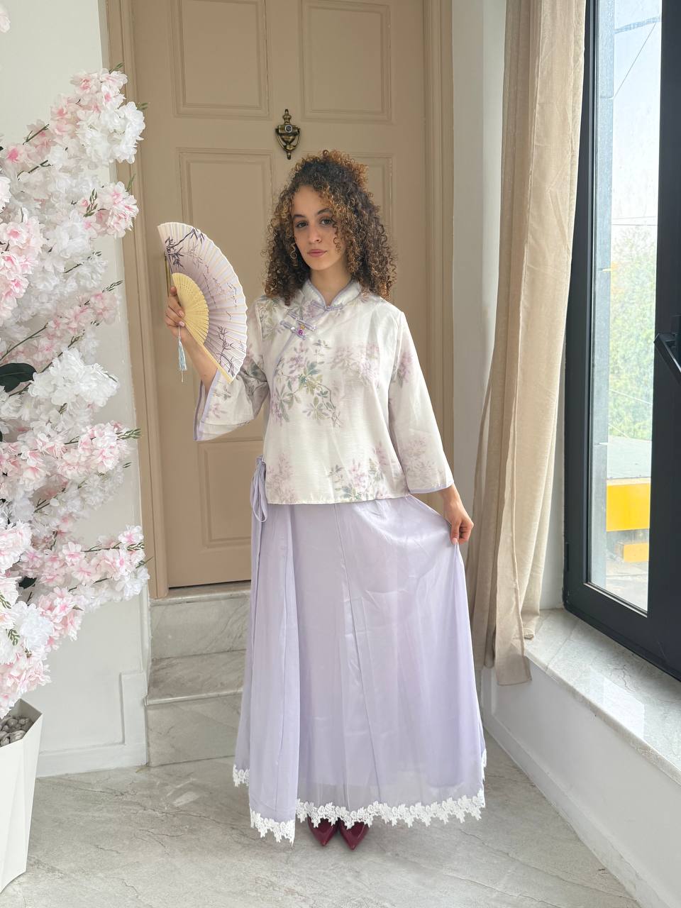 Purple Chinese Set