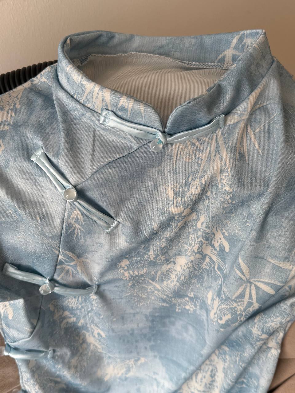 Ocean Qipao Dress